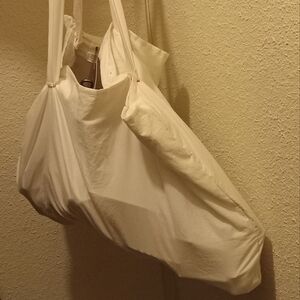 Chic White Tote Bag
